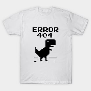 dinosaur. error 404 T-Shirt